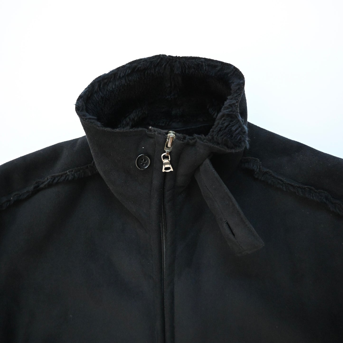 2000aw so by alexander van slobbe fake mouton diviser blouson 48