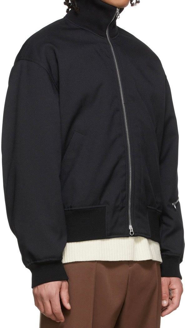 2022ss jil sander gabardine bomber jacket 48