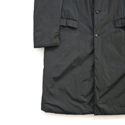 1998aw prada padded nylon long coat L