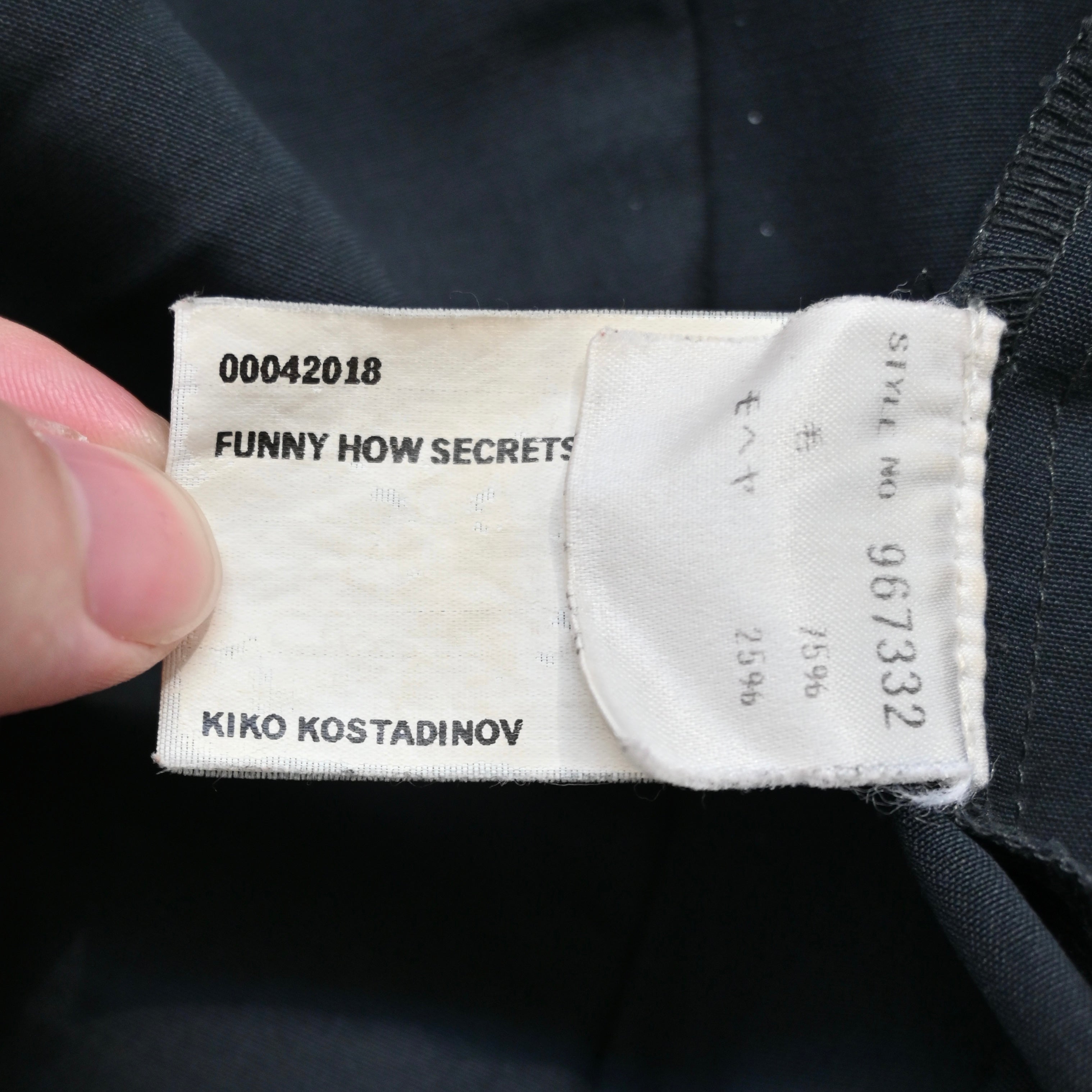 2018ss kiko kostadinov dolarhyde jumpsuit XS – vexed_store