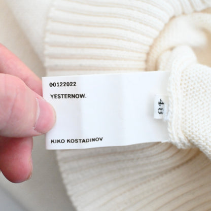 2022ss kiko kostadinov futur printed knit sweater 48