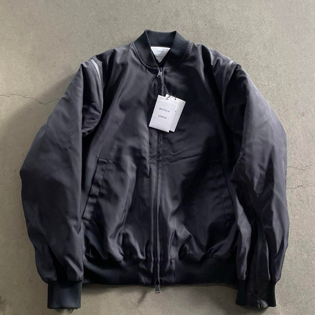 2020aw bottega veneta back zip ma-1 jacket 48 by Daniel Lee