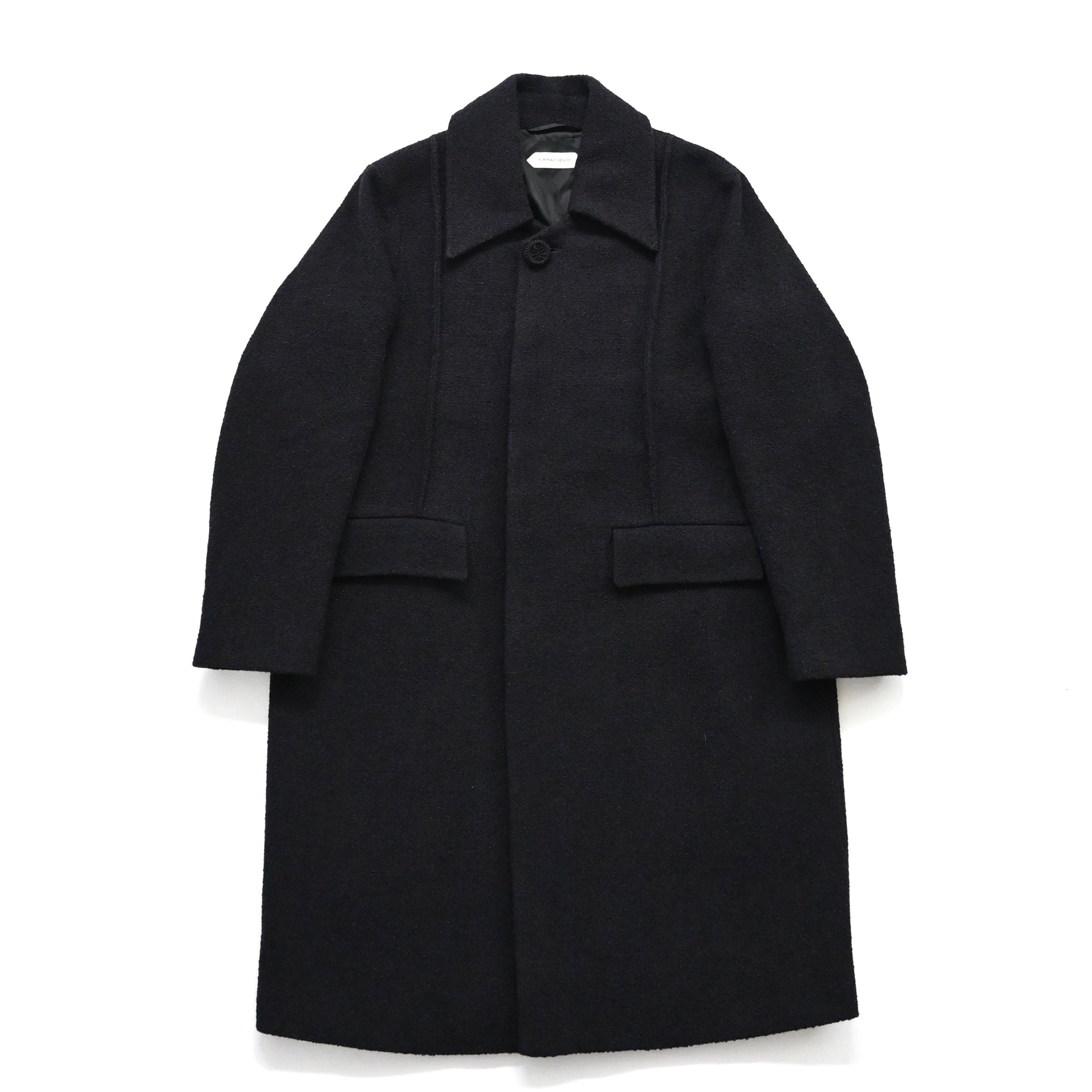 2020aw namacheko walfang pin tuck coat M – vexed_store