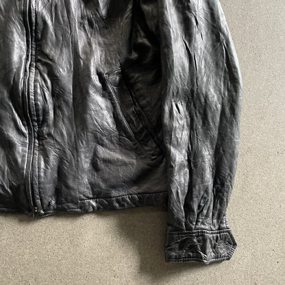 2005aw comme des garcons shirt leather S