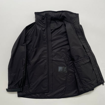 2018ss prada piping docking nylon blouson 44