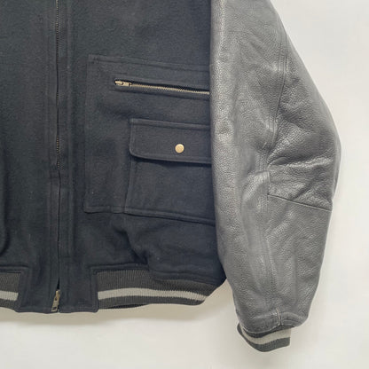 1980s issey miyake caretag varsity Jacket M