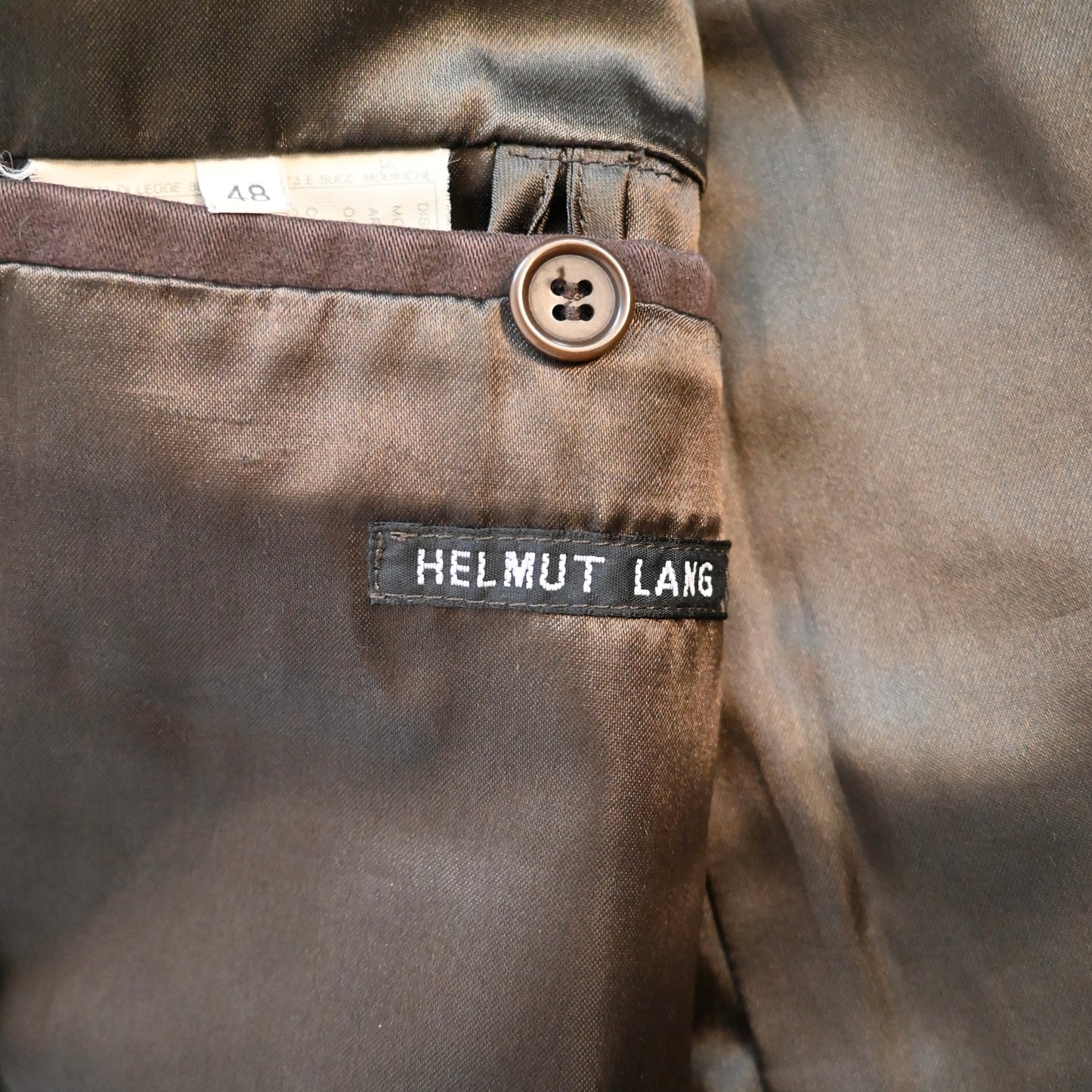 2000s helmut lang cotton coach jacket 48