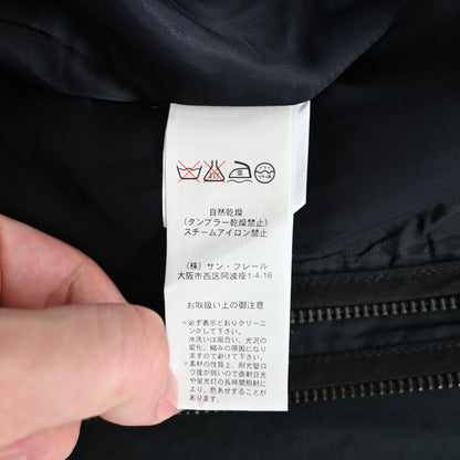 2007ss raf simons layered exposed lining zip up long coat 50