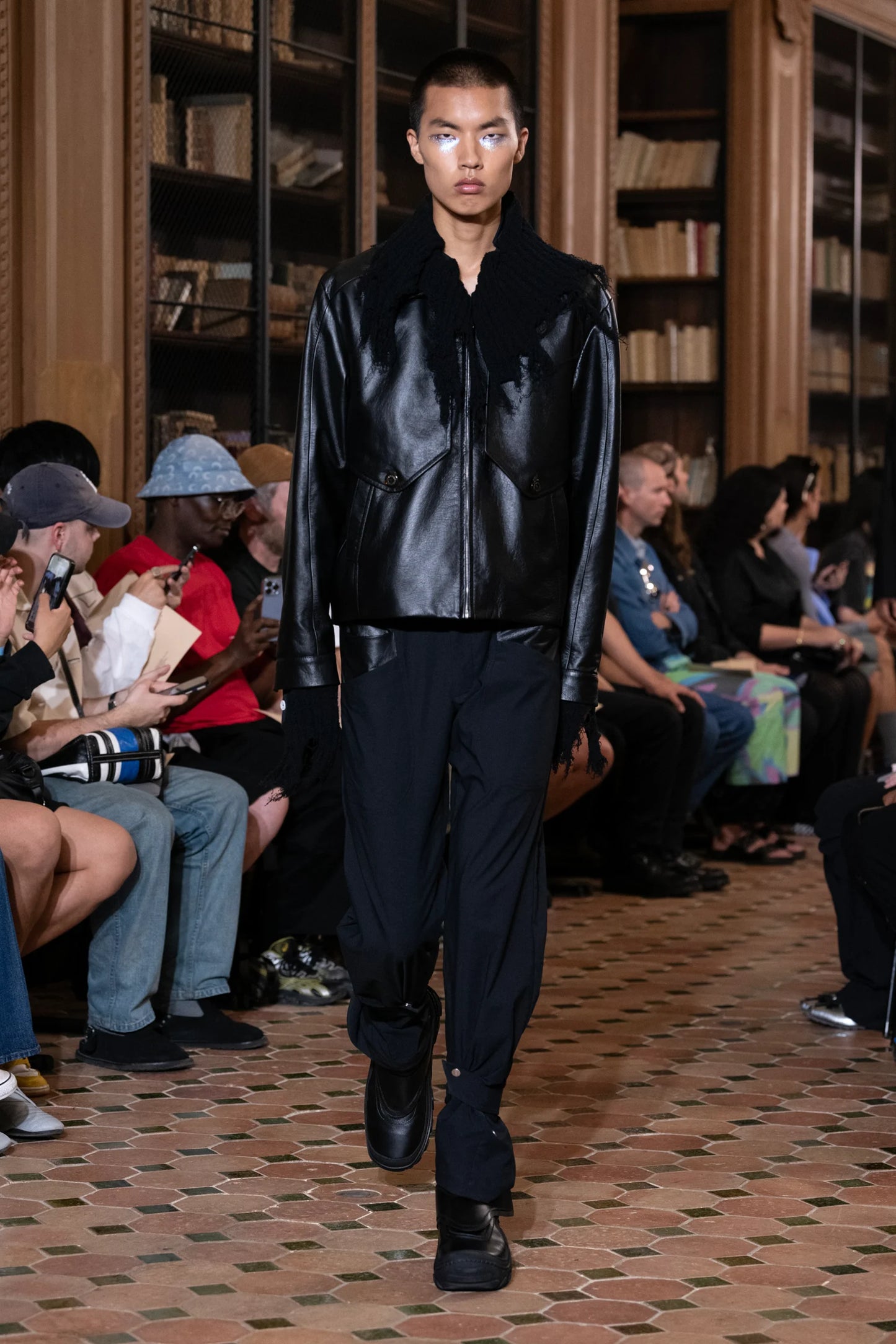 2023ss kiko kostadinov murad leather jacket 50