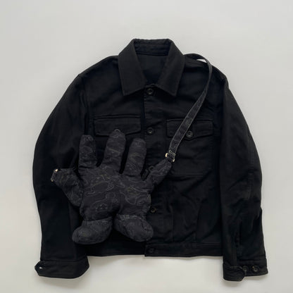 2000s bernhard willhelm hand cotton shoulder bag