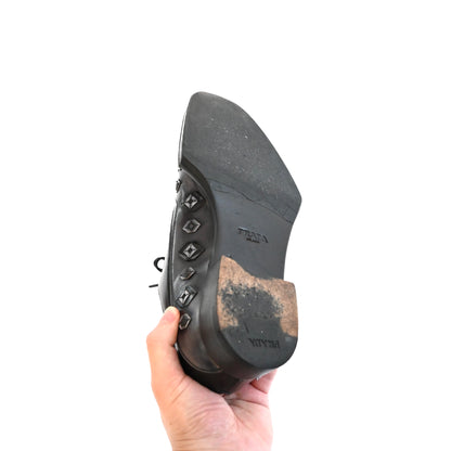 2012aw prada flower rubber shoes 6