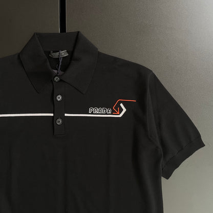 2018ss prada cotton logo polo shirt 48