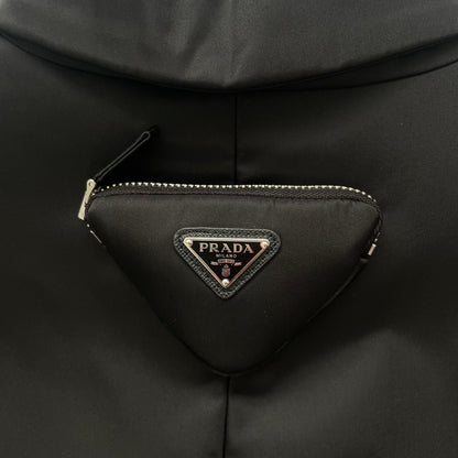 2021aw prada spg891 re nylon long coat L  by raf simons
