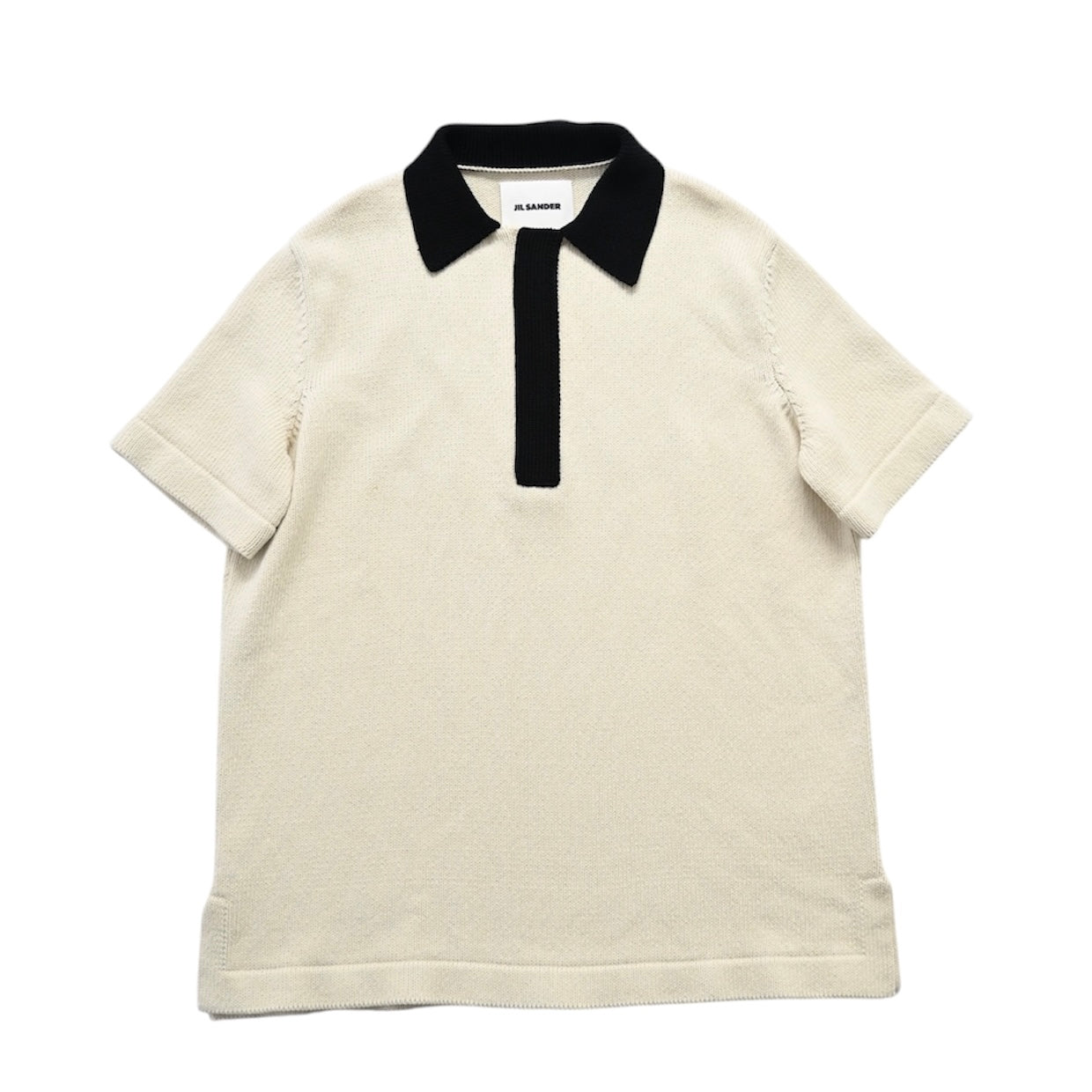 2022ss jil sander heavy cotton polo shirt 48
