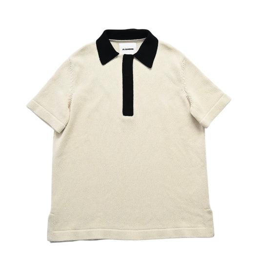 2022ss jil sander heavy cotton polo shirt 48