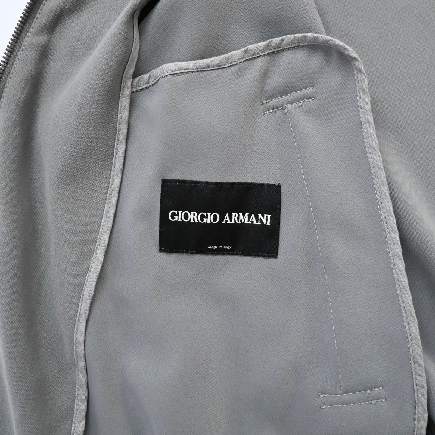 1990s giorgio armani polyester blouson 44
