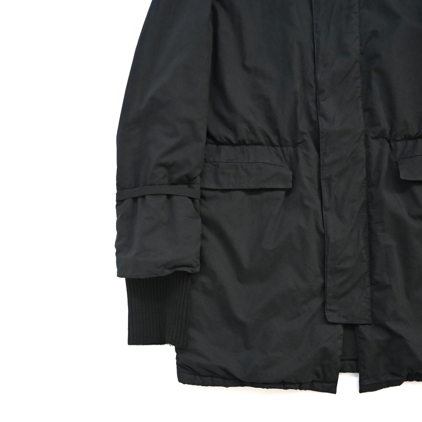 1999aw prada kint docking half coat S