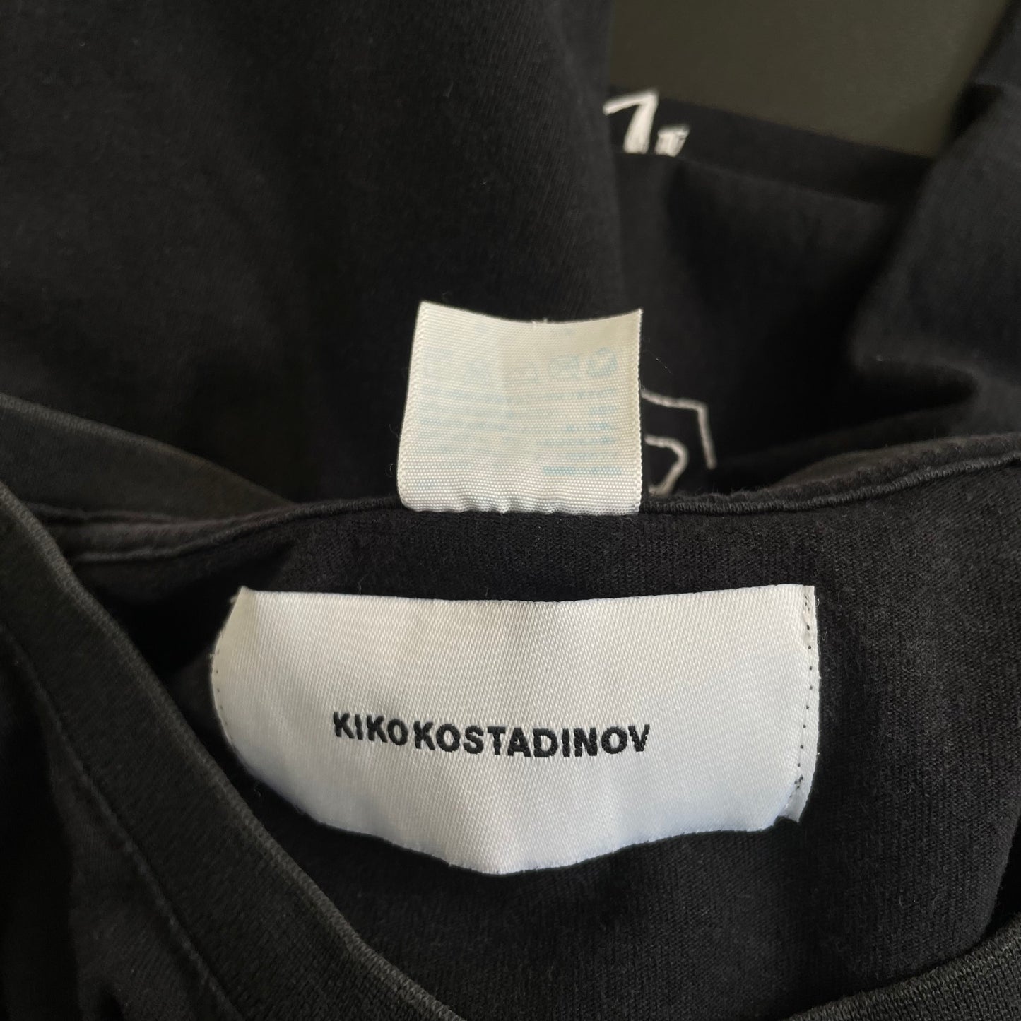 2017ss kiko kostadinov cotton t shirt L