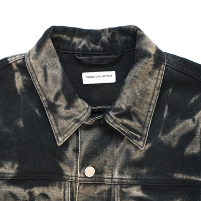 2022ss dries van noten breached denim jacket L