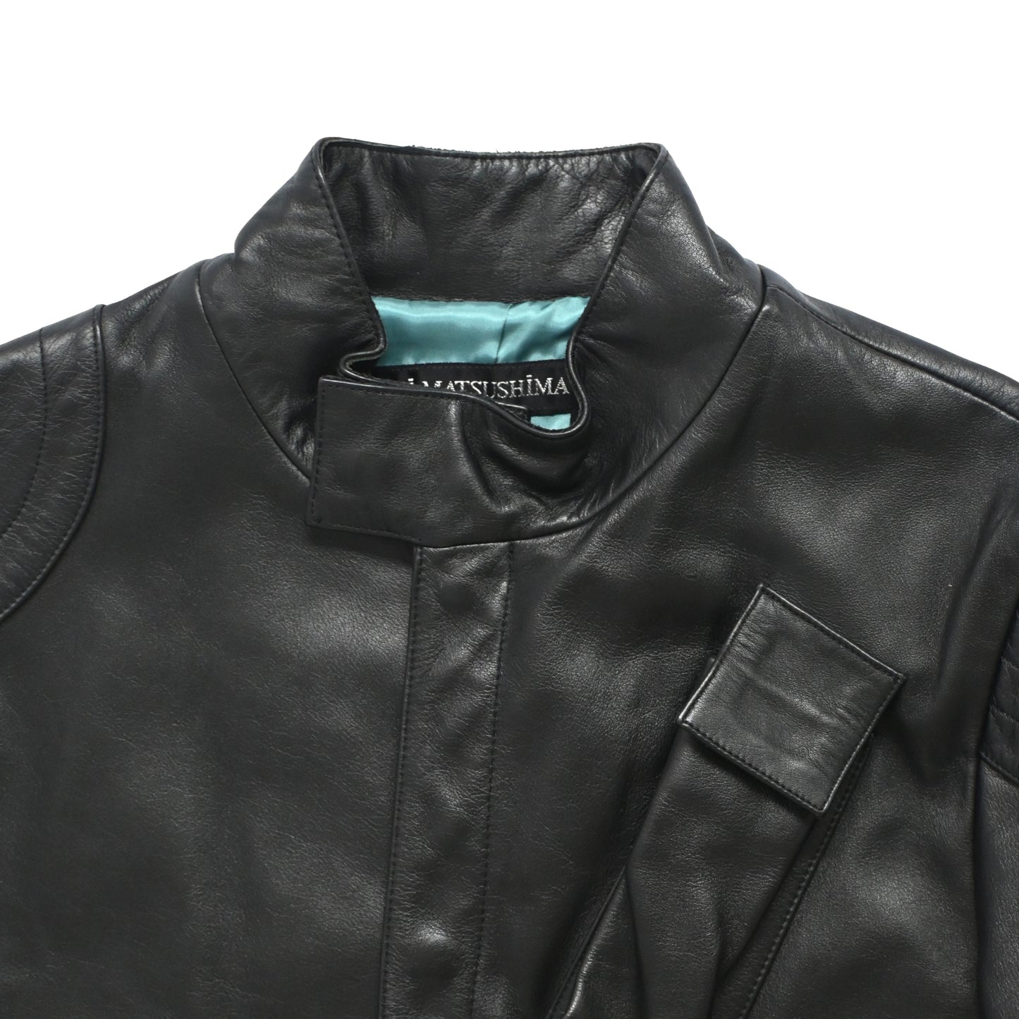 1990s masaki matsushima pen holder docking lamb leather jacket 2