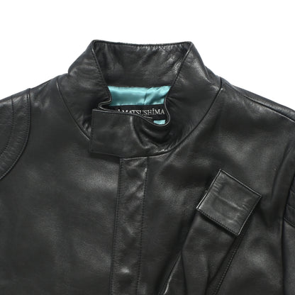 1990s masaki matsushima pen holder docking lamb leather jacket 2