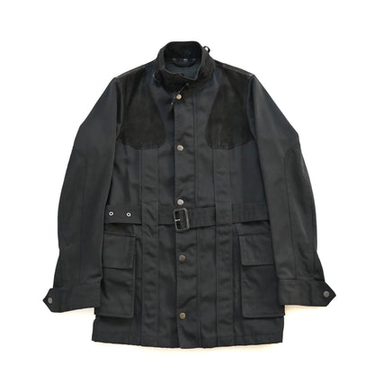 2004aw gucci suede docking  nylon field Jacket 44