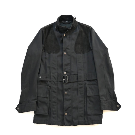 2004aw gucci suede docking  nylon field Jacket 44