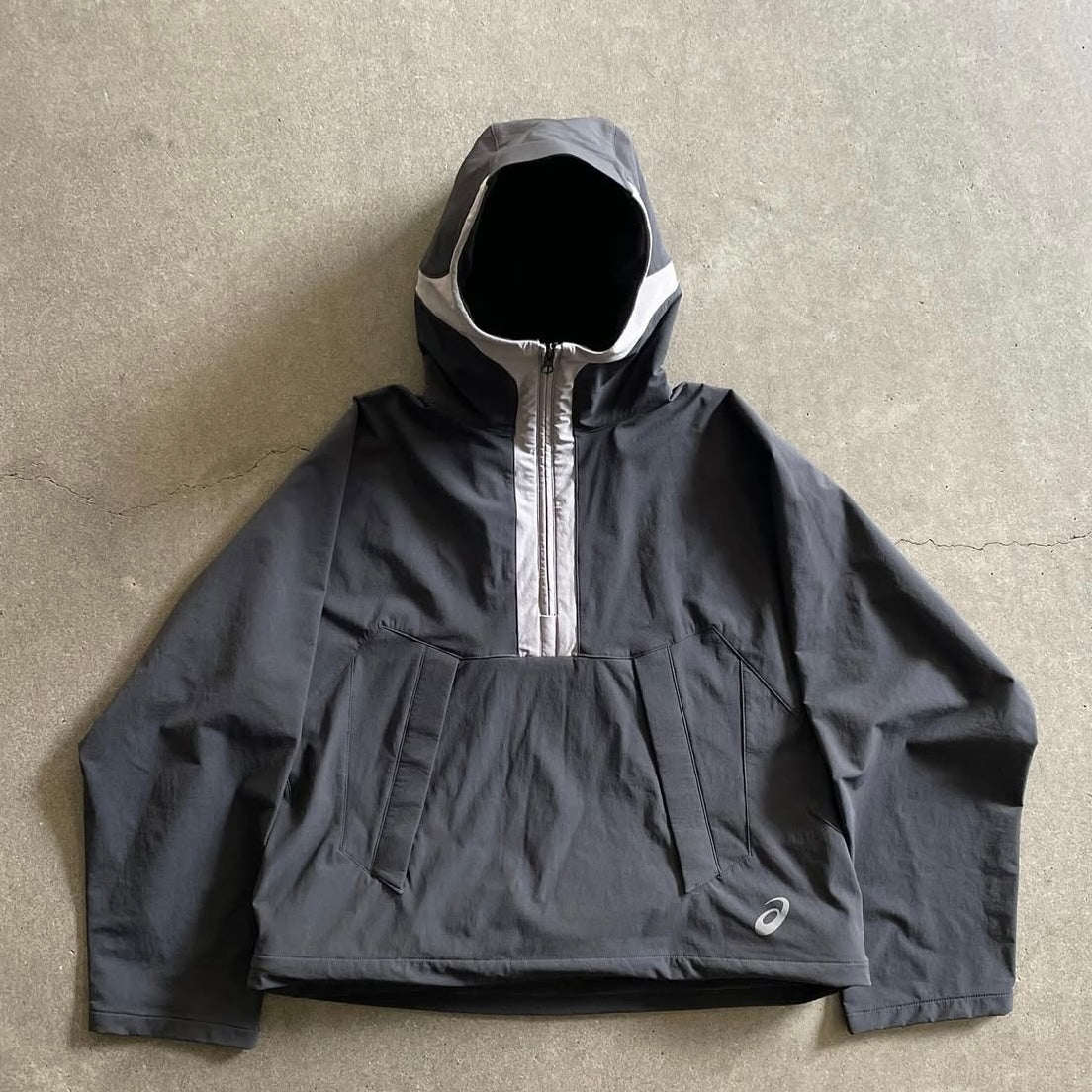 2018aw kiko kostadinov asics nylon poncho S