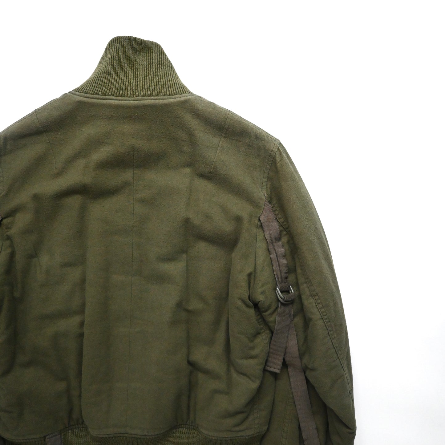 2003aw helmut lang bondage cotton bomber jacket 46