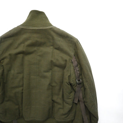 2003aw helmut lang bondage cotton bomber jacket 46