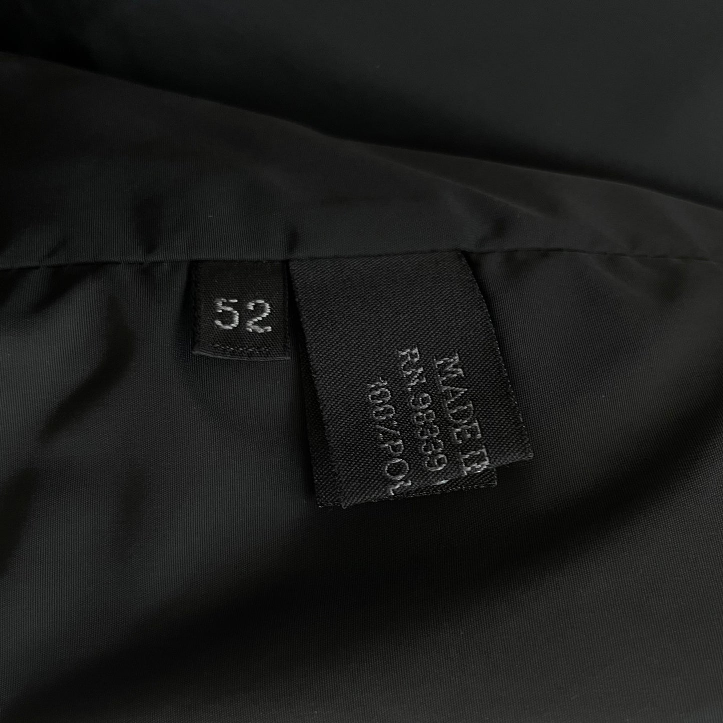 1998ss prada nylon blouson jacket 52