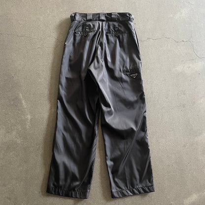 2018aw prada spg30 nylon trousers 46