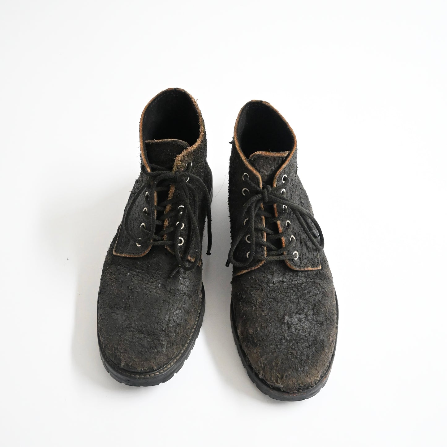 2000s comme des garcons homme crushed suede boots 27