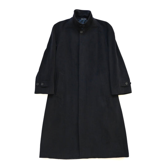 1990s giorgio armani virgin wool long coat 48