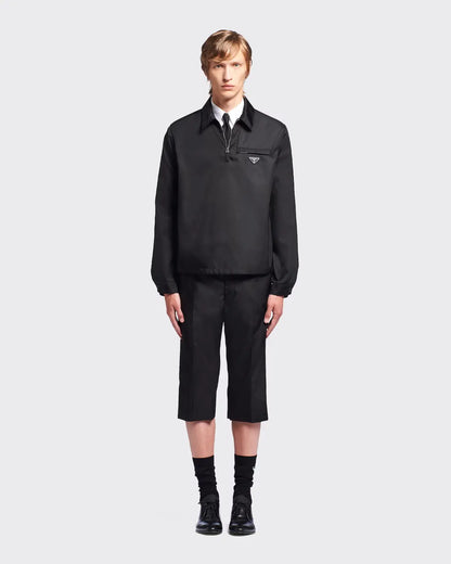2020aw prada sgb751 re nylon half zip blouson 48