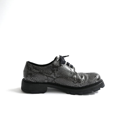 2011ss jil sander python leather shoes 41/2  by raf simons