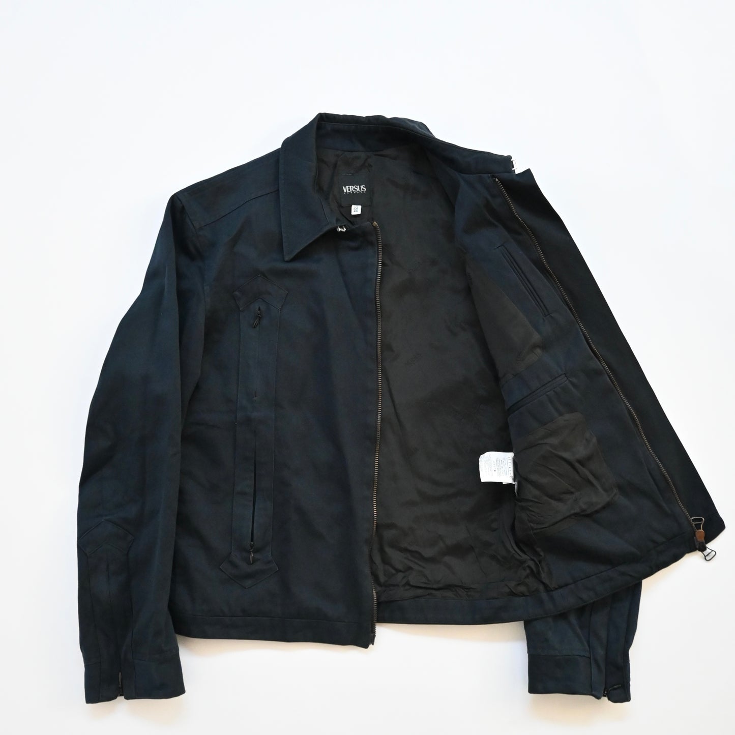 2000s versace Western cotton blouson 48