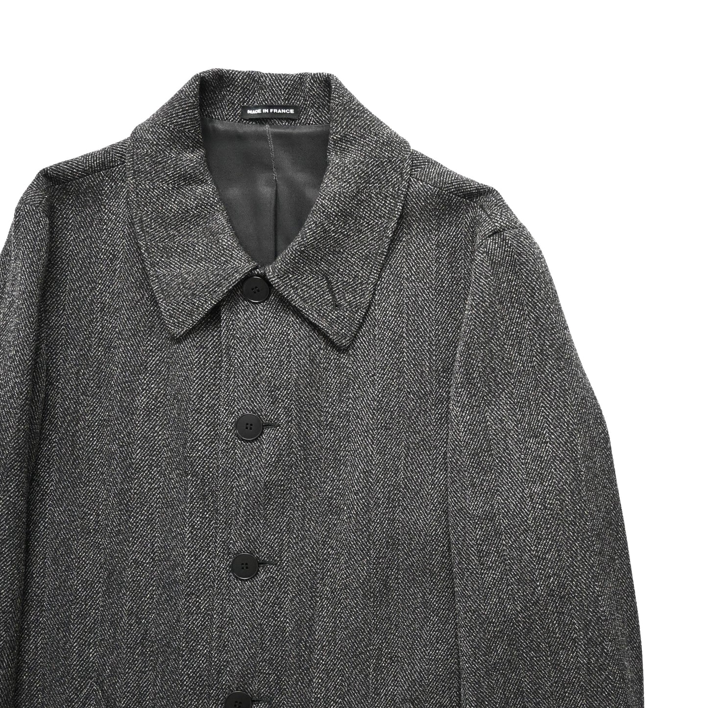 1990s agnes b homme tweed wool coat 1
