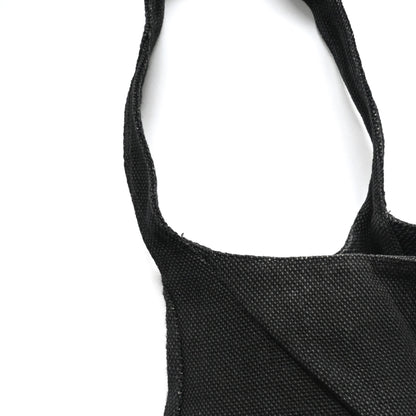 2000s yohji yamamoto tweed shoulder bag