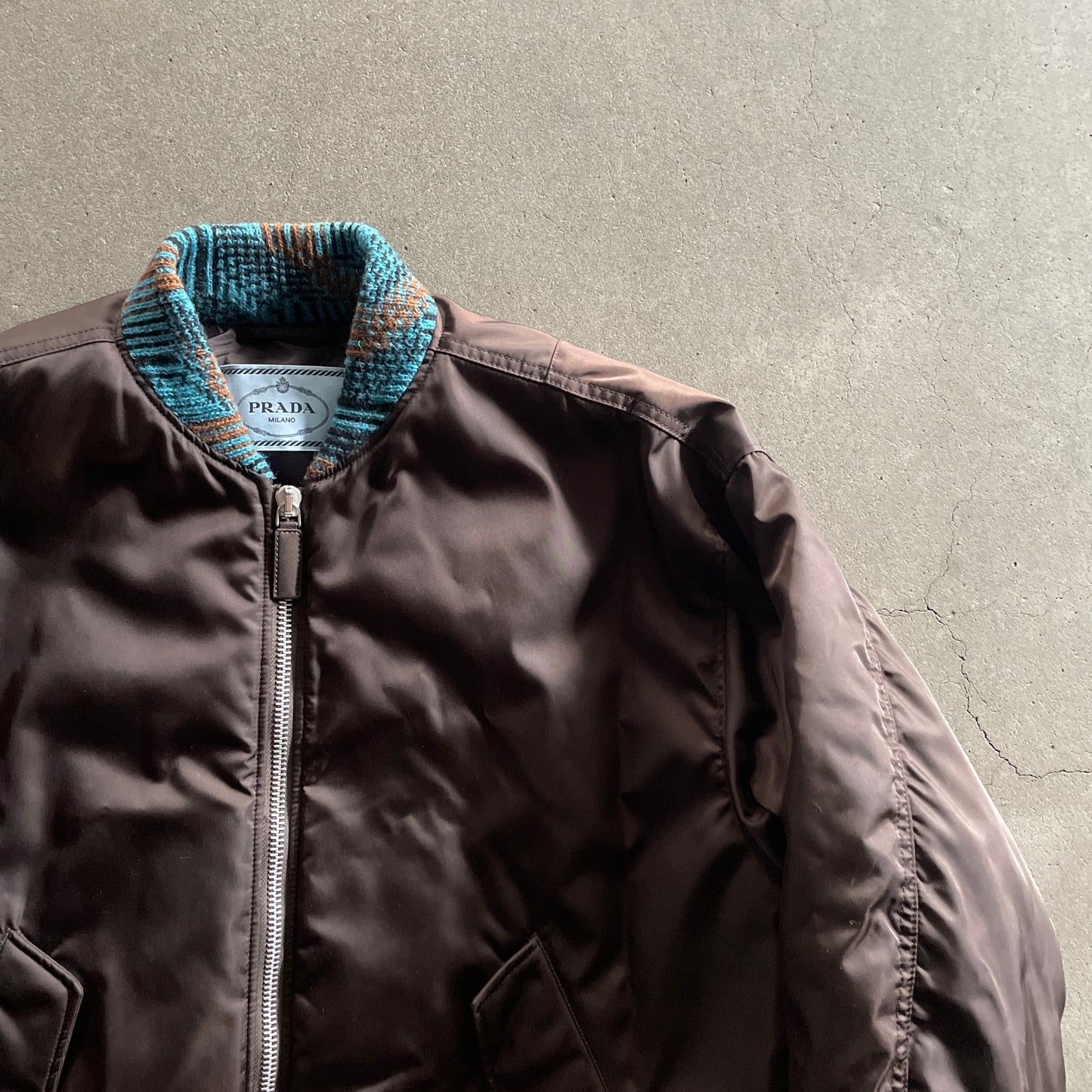 2021aw prada re nylon bomber jacket XS by raf simons