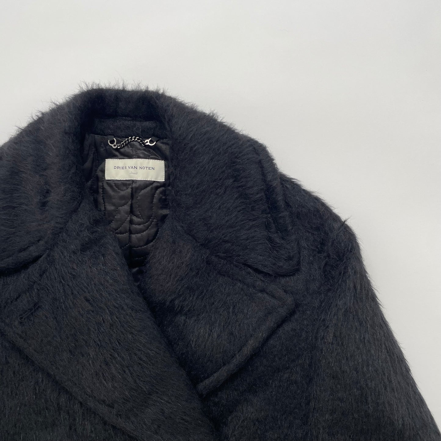 2023aw dries van noten mohair fur coat S