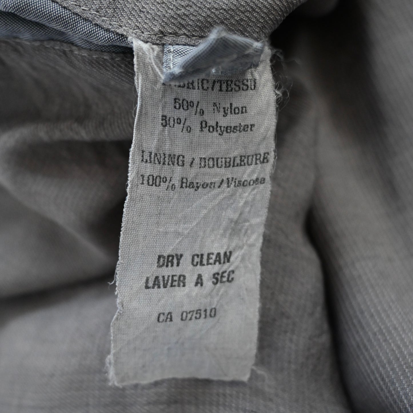 1990s giorgio armani nylon flight jacket 48