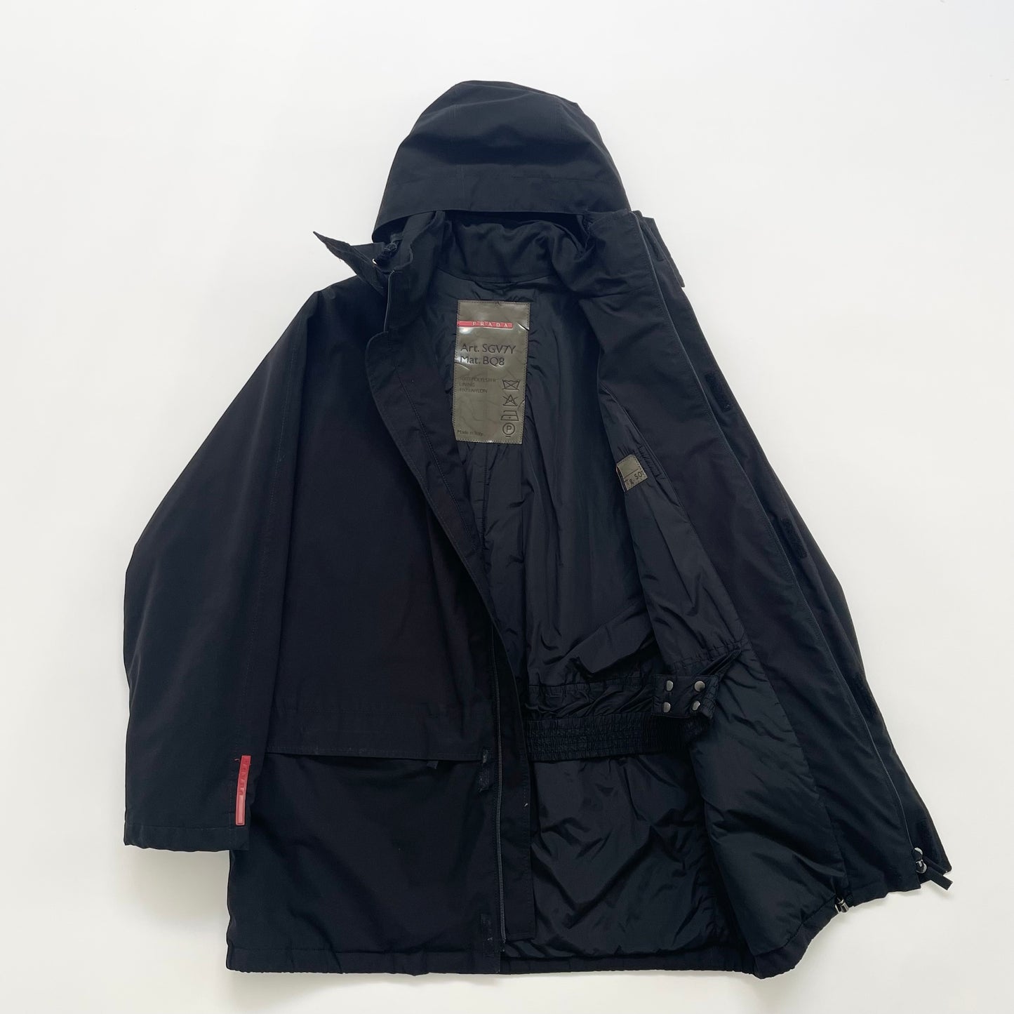 2000s prada sport SGV7Y Gore-Tex nylon blouson 50