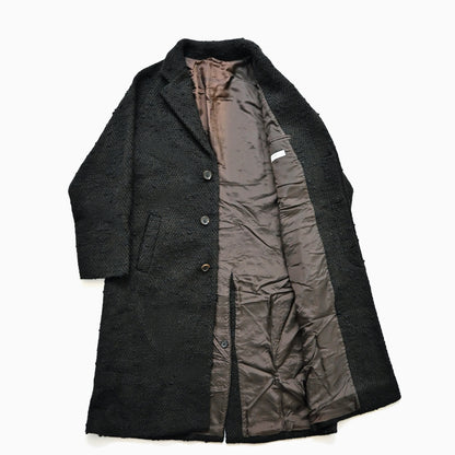 2002aw prada tweed wool chesterfield coat 46