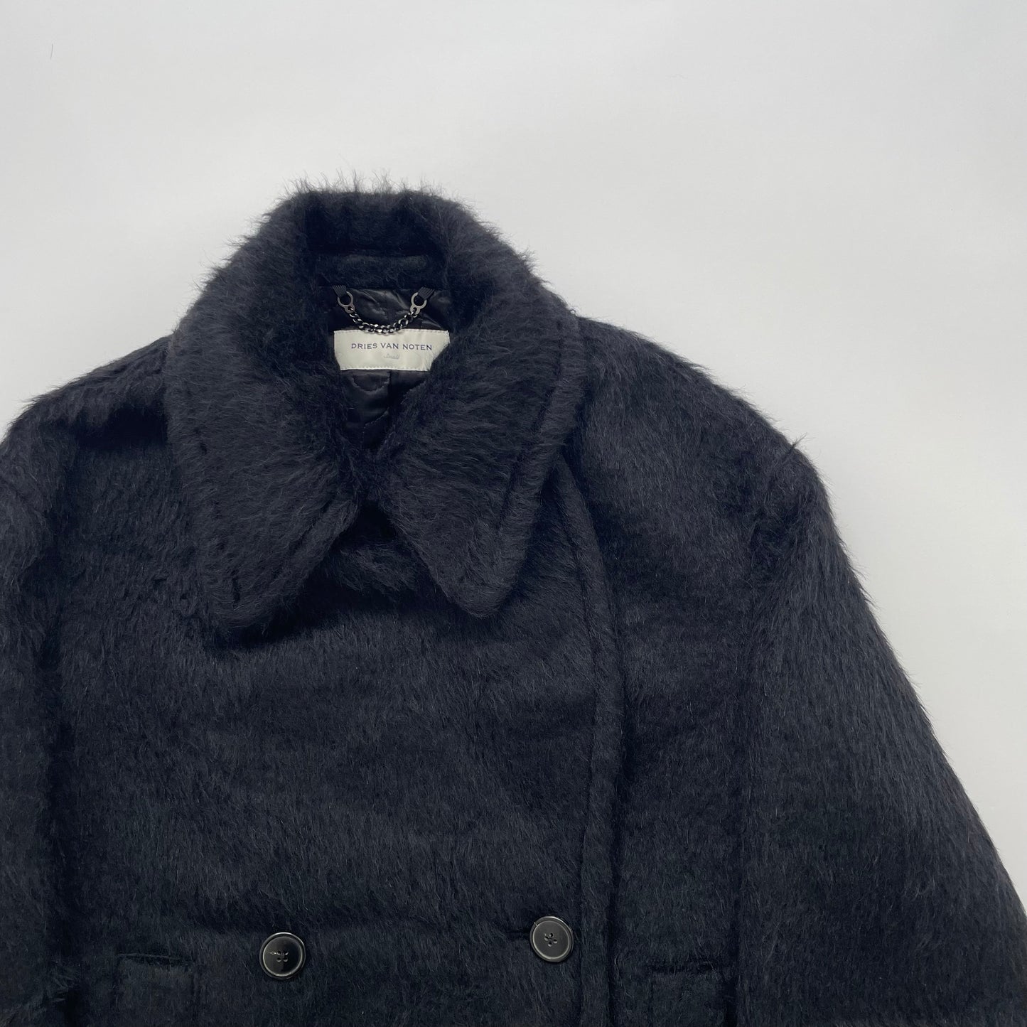 2023aw dries van noten mohair fur coat S