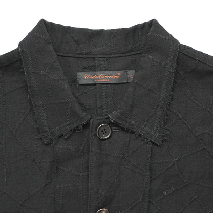 2003ss undercover geometric pattern reversible scab cotton  field jacket L