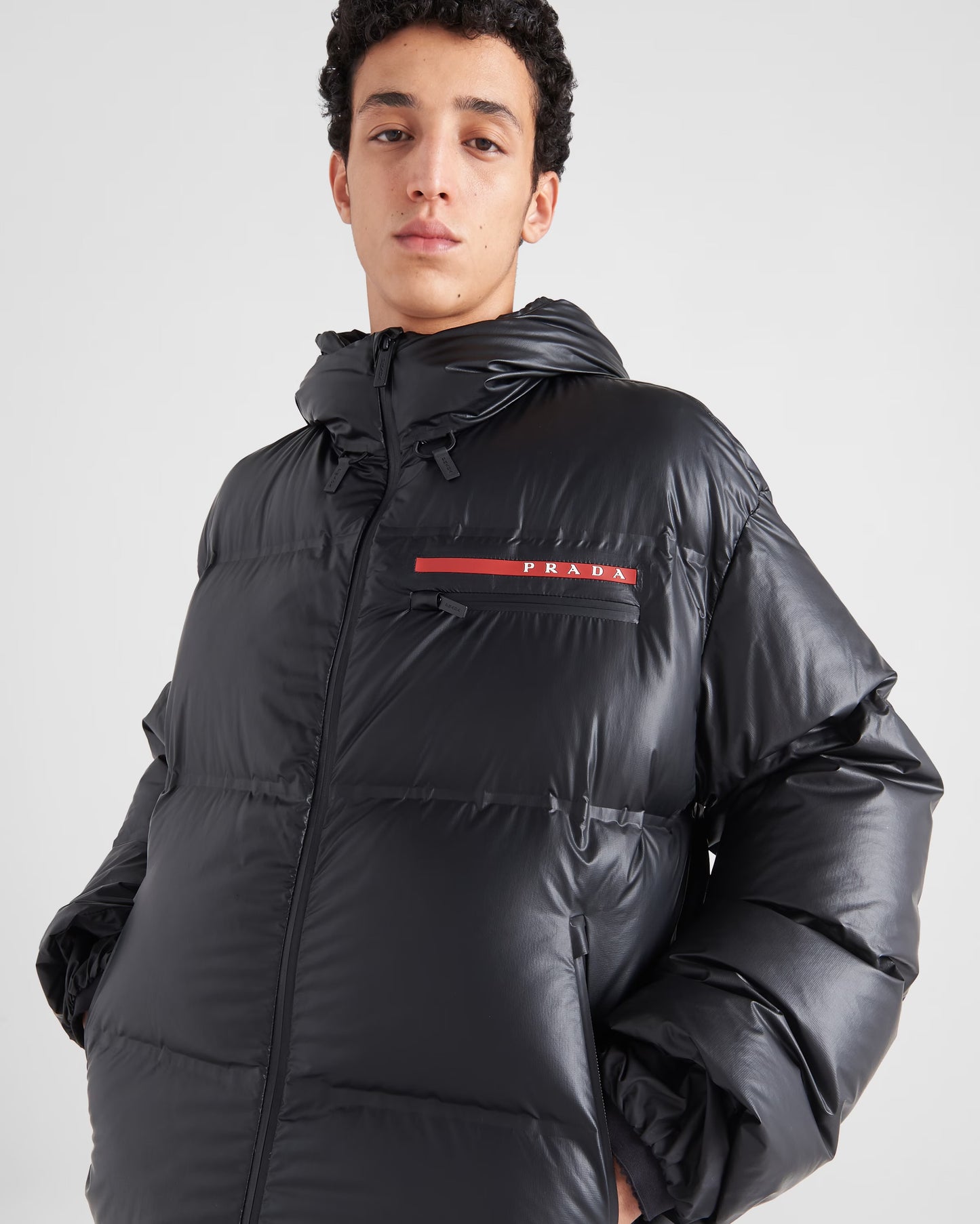2022aw prada sgb574 polyamide down jacket L