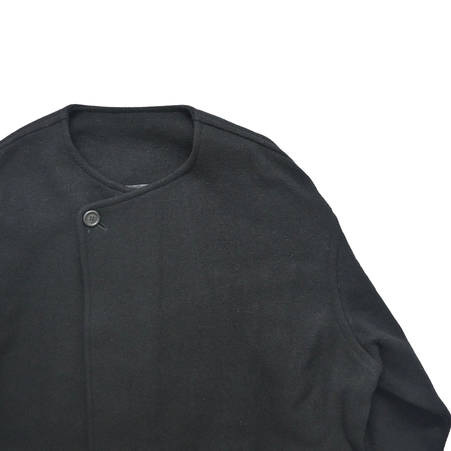 1980s Y‘s yohji yamamoto wool collarless jacket 2
