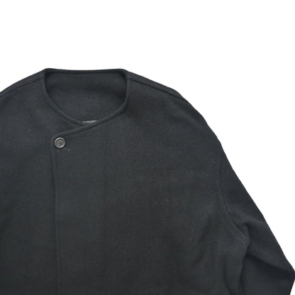 1980s Y‘s yohji yamamoto wool collarless jacket 2