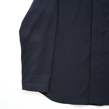 1990s giorgio armani polyester shirt jacket 52